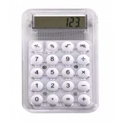 Калькулятор Alingar 8 разрядов 85*55*15 мм двойное питание белый батарея в комплекте 1шт AL13241