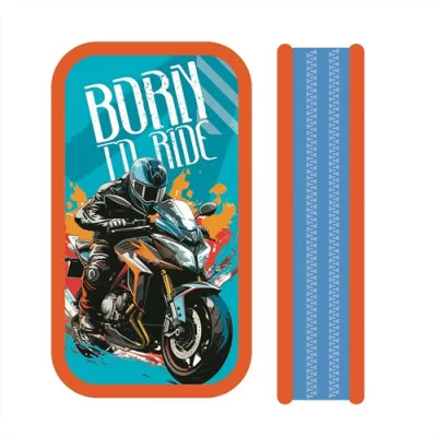 Пенал 2 отделения 190*105 ламин "Adrenaline" ПЧЕЛКА ПО-090 066769