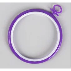 Пяльцы с подвесом пластик d11cм АУ 416770