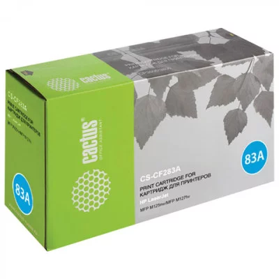 Картридж лазерный CACTUS (CS-CF283A) для HP LaserJet Pro M125/M201/M127/M225, ресурс 1500 стр 361964