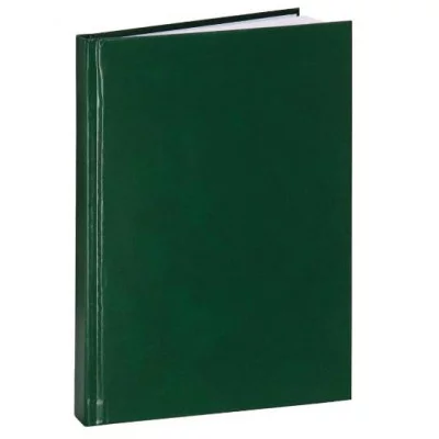 Ежедневник А5, 128 л. (128-4928) ЗЕЛЕНЫЙ бумвинил недатированный 128-4928