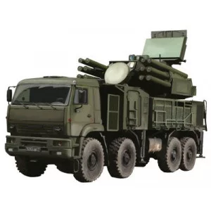 Плакат вырубной А3. Военная техника. Панцирь-С1. Двухсторонний - группа техника 00-00018293 Ф-15674 4630112039979
