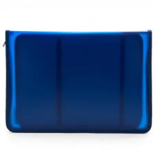 ПТ-Р6 Темно-синий - папка д/тетр. А4 на молнии с откидной планкой