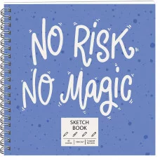 Скетчбук 190х190 40л "Magic" КанцЭксмо ТСМ405090