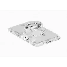 Набор самоклеющихся крючков (для гирлянд) прозрачные 1 3х1 9 см 20 шт (Собс. разраб.) СКЧ-3217