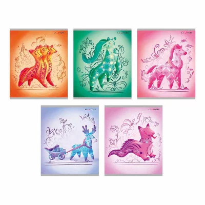 Тетрадь А5 48л "Яркая дымка (Эксклюзив)" КанцЭксмо ТКБ488686