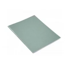 Тетрадь 48л., А5, клетка, Alingar "Мятный", скрепка, дизайнерский картон, глиттерное напыление, блок офсет, 100 % белизна AL12413