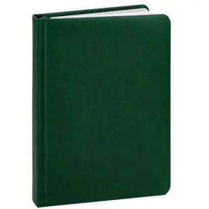 ТМ Profit ЕЖЕДНЕВНИК А5, 128л. недатир. CLASSIC DELICATE - EMERALD зеленый(128-3152)кожзам,круглен 128-3152