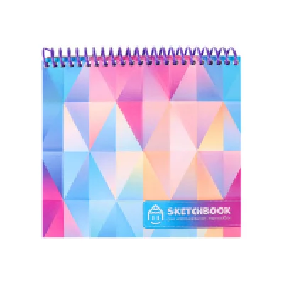 Скетчбуки А6+ для карандаш зарис Узор (спираль сверху, гл лам,мяг.обл,жест подл,64л,60г) С64-5269