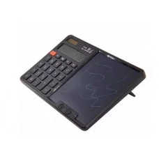 Калькулятор с графическим планшетом Alingar 12 разрядов 245*158*15 мм черный выдвижная подставка 2 стилуса батарея АААх2 не в комплекте 1шт AL13232