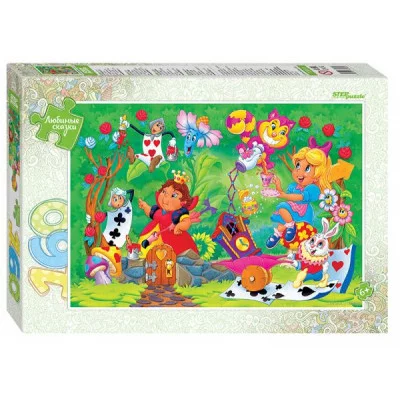 Пазлы 160 "Алиса  в стране чудес" (Любимые сказки) 72069
