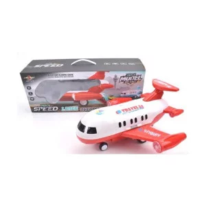 Самолет FIRE на батарейках(свет,звук)в коробке 96411М