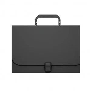 Портфель пластиковый ErichKrause Matt Classic, A4, черный 1шт 50434