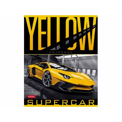 Тетрадь 48л А5ф ЛИНИЯ 65г/кв.м на скобе 5 диз.в блоке скругл.углы серия -Спортивные авто- ТЛ5080