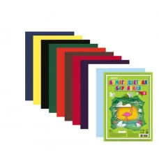 Бумага цветная бархатная А4 10л 10цв е/п DEVENTE 8114902 186034