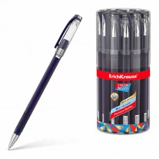 Ручка шариковая ErichKrause ColorTouch Stick Dots in Blue 0.7, цвет чернил синий 56053