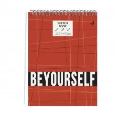 Скетчбук А4 60л "SKETCHBOOK. Будь собой" КанцЭксмо ТС4604841
