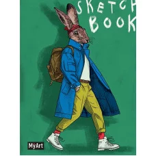 MyArt. СКЕТЧБУК "НА СТИЛЕ" ЗАЯЦ 467-0-159-02204-6