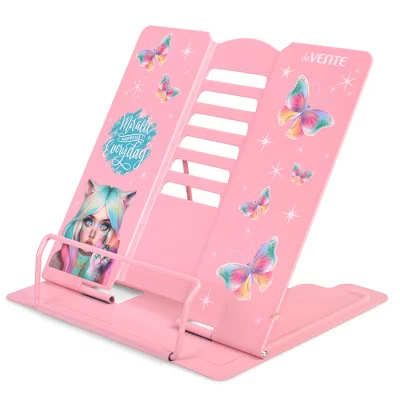 Подставка для учебников и книг "Miracle" 20x19 см, металлическая окрашенная, вес 430 г, с противоскользящими ножками, с полноцветным рисунком, в пластиковом пакете с европодвесом 8063403