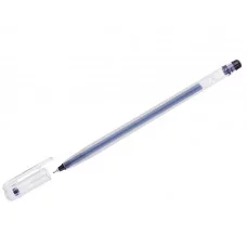 Ручка гелевая Crown "Multi Jell" черная, 0,4мм, игольчатый стержень 207946