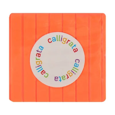 Полимерная глина 50гр Calligrata Флюор Персиковый SH-64 1301078