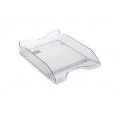 Лоток горизонтальный СТАММ ЛЮКС тонированный серый ЛТ62 ЛТ62