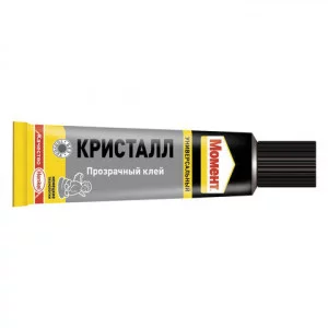 Клей универсальный МОМЕНТ Кристалл, 125 мл 873867