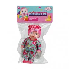 Пупс неозвуч 12см, можно купать, в пакете КАРАПУЗ 393478