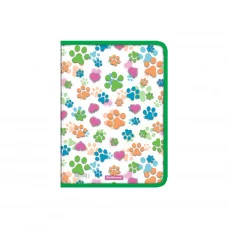 Папка для тетрадей А4 молния вокруг пластик "Neon Paws" ассорти ERICH KRAUSE 50492 077872