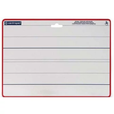 Доска для рисования с маркером двухсторонняя Centropen, горизонтальная, А4 262144
