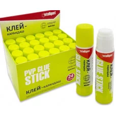 Клей карандаш 15 гр. INTELLIGENT DK-5 "Extra" PVP основа, круглый корпус 333828