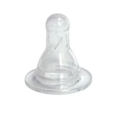 Соска силиконовая круглая с ребрами жесткости, ХL (густые каши) 4132123