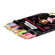 Карандаши 18цв "Милана Хаметова" , "Краш, два, три…", деревянные, арт. MH002 Кар2052