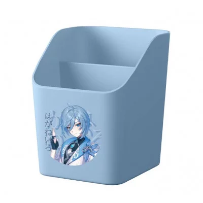 Подставка настольная пластиковая ErichKrause Submarine Mini, Manga, голубой 61622