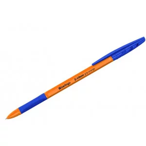 Ручка шариковая Berlingo "Tribase grip orange" синяя, 0,7мм, грип 355442