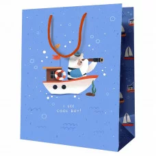Пакет подарочный 1шт 18*23*10см MESHU "I see cool boy", ламинированный 354752