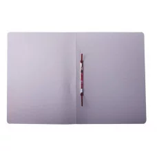 Скоросшиватель OfficeSpace "Дело", картон мелованный, 300г/м2, зеленый, пробитый, до 200л. 195078