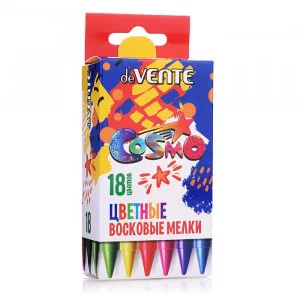 Мелки восковые 18цв "Cosmo" DEVENTE 8077815 170767