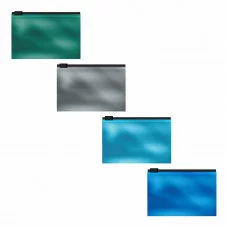 Zip-пакет пластиковый ErichKrause Glossy Ice Metallic, Card Size, непрозрачный, ассорти 54986