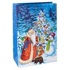 Dream cards Пакет подарочный с матовой ламинацией 22x31x10 см (ML) Новогодний концерт,210г ПКП-6135