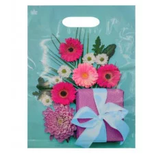 Пакет с прорубной ручкой ТИКО Подарочная композиция 40*31 1136