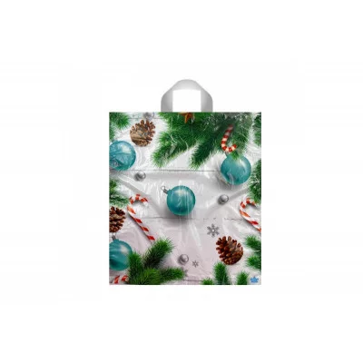 17003-ПеР НГ Бирюзовые шары ПНД 42*38(37) (ТИКО)