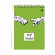 Скетчбук А5 50л "SKETCHBOOK. Hand to hand" КанцЭксмо ТСМ5504869