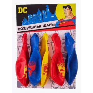 Шар латексный "Superhero", Супергерои (набор 5 шт) 9117942