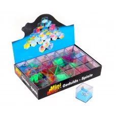 Головоломка 1 шт.3D-ЛАБИРИНТ 4 см (микс).Арт.S71