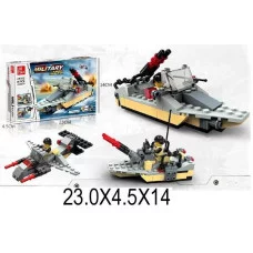 Конструктор "Военная техника"(80дет) в коробке