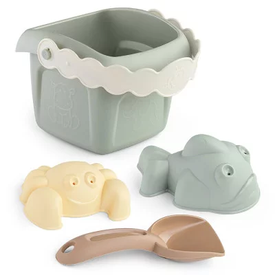 Набор для песка (ведро малое, совок, 2 формочки). Серия "Эстетика" 669