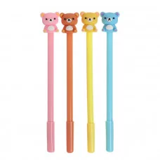 Ручка гелевая-прикол МИКС Мишка   9279829