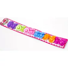 Резинка для волос пластиковый бант 1шт.