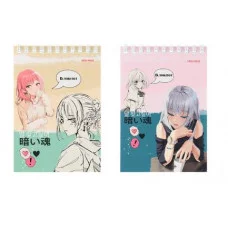 БЛОКНОТ А6 40л. на гребне КРАСОТА И ОБАЯНИЕ (Б40-5729) ассорти, цвет.мелов.обл, офсет, клетка Б40-5729